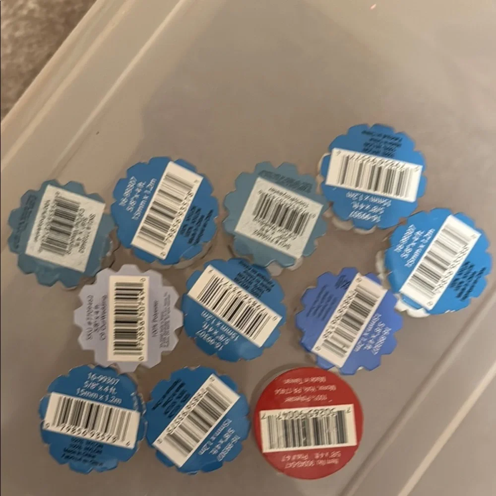 11 Mini Ribbons Rolls Cat Dog Wedding Giggle Feet Congratulations Boy Anniver